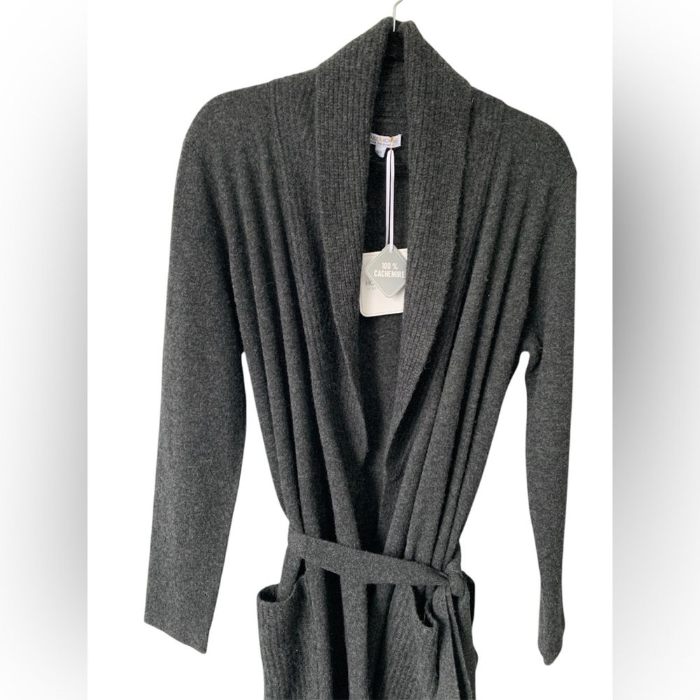 ❤️❤️❤️ House&Home 100% cashmere luxury robe size L ❤️❤️❤️ - Picture 9 of 11